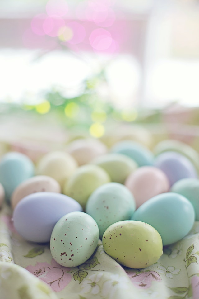 barevná vajíčka